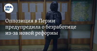 Оппозиция в Перми предупредила о безработице из-за новой реформы