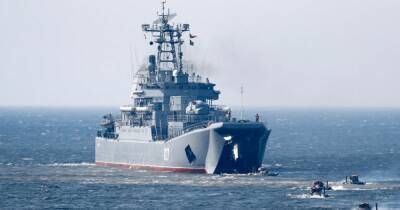 6 российских десантных кораблей вошли в Ла-Манш, вероятно, следуют в Черное море (фото)