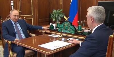 Собянин доложил Путину об устойчивом развитии экономики Москвы несмотря на пандемию