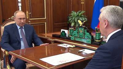 Владимир Путин провел встречу с мэром Москвы Сергеем Собяниным