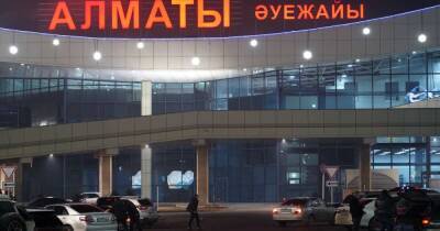 Военные сняли блокпосты с территории аэропорта Алма-Аты