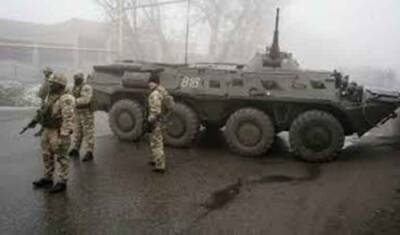 В окрестностях Алма-Аты блокирована банда вооруженных боевиков, которые отступили из города
