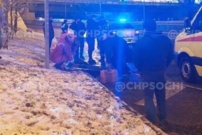 В Центральном районе Сочи легковушка сбила пешехода