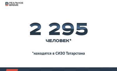 В СИЗО Татарстана находятся 2 295 человек — это много или мало?