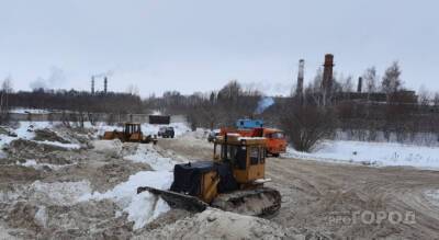 Куда увозят снег с улиц Новочебоксарска: репортаж со снежной свалки