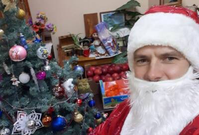 Василий Бугров из Всеволожского района стал победителем конкурса «Волонтер – Дед Мороз года»