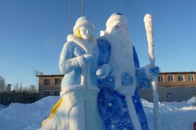 Петербургские заключенные вылепили снежные фигуры в колониях