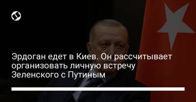 Эрдоган едет в Киев. Он рассчитывает организовать личную встречу Зеленского с Путиным