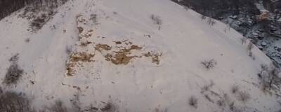 Самарец заснял на видео сход снега в Сокольих горах