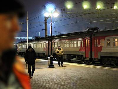 У платформы Конобеево загорелась электричка Рязань — Москва