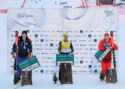 Горнолыжник Алексей Бугаев завоевал золото на чемпионате мира