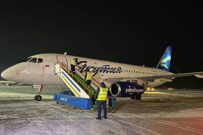 В Бурятии встретили первый авиарейс из Якутска, на очереди еще два города