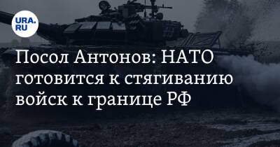 Посол Антонов: НАТО готовится к стягиванию войск к границе РФ