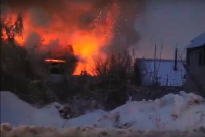 Пожилая женщина погибла на пожаре в Новосибирске
