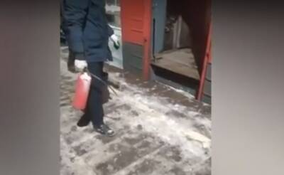 Пожар в электричке «Рязань — Москва» попал на видео