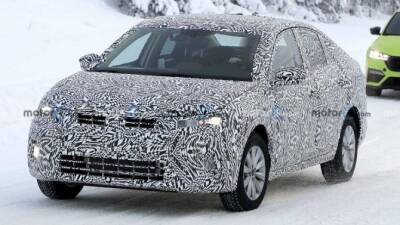 Начались испытания нового седана от Volkswagen