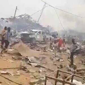 В Гане мощный взрыв разрушил более 500 зданий: погибли минимум 17 человек