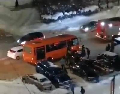 Маршрутка сбила пешехода в Советском районе