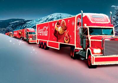 Рождественский грузовик Coca-Cola посетит 30 городов Чехии