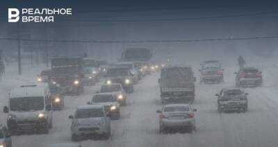 В Татарстане 22 января ожидается метель и снежные заносы