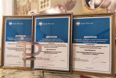 Четыре школы Коми стали победителями онлайн-проекта Банка России по финансовой грамотности