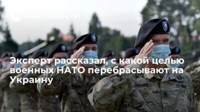 Сивков: военных НАТО перебрасывают на Украину для "воспитания" антироссийских кадров