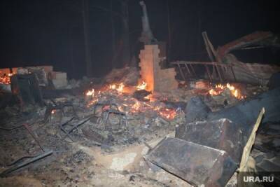 В Тюменской области в пожаре погибли два человека