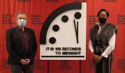 Ядерная катастрофа уже близко: Часы Судного дня показывают 100 секунд до полуночи