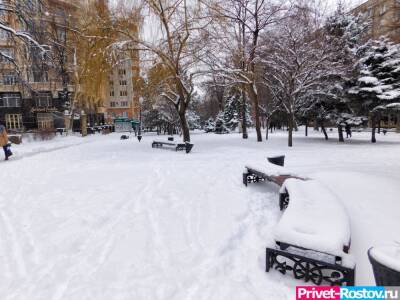Экстренное предупреждение объявлено в Ростовской области с 22 по 23 января из-за снега, урагана и гололеда