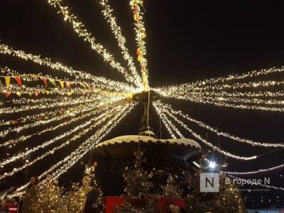 Демонтаж новогодних украшений на Нижегородской ярмарке начнется с 24 января