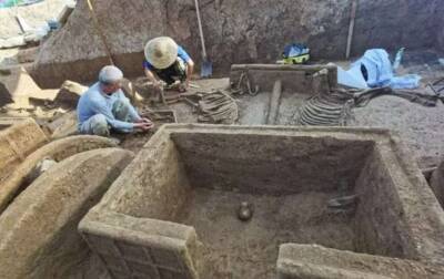 Археологи обнаружили «редкие» древние китайские гробницы с воинами, похороненными заживо (Фото)