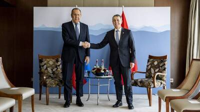 Президент Швейцарии рассказал о встрече с Лавровым в Женеве