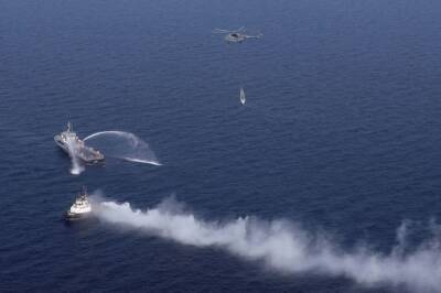 Иран, Китай и Россия проводят военно-морские учения в северной части Индийского океана