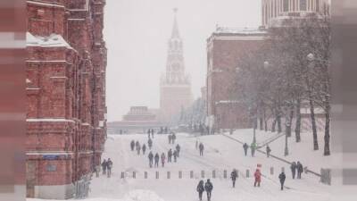 Гидрометцентр прогнозирует снегопад в Москве 22 января