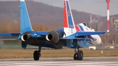 Российские истребители Су-35 отработают полеты на максимальную дальность в Белоруссии