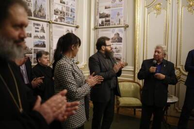 В Доме архитекторов представили книгу об утраченных храмах Петербурга
