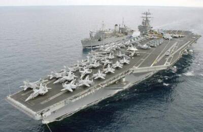 Американская авианосная ударная группа возглавит учения НАТО в Средиземном море