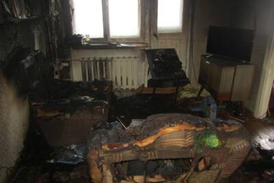 В утреннем пожаре в Сафоново погибла 84-летняя смолянка