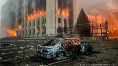 В Казахстане озвучили сумму ущерба после массовых протестов - ru.slovoidilo.ua - Украина - Казахстан - Алма-Ата