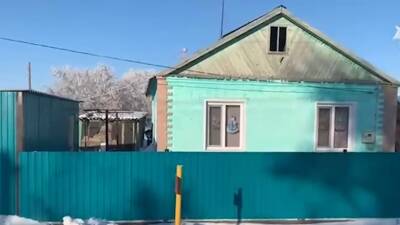 Кадры с места тройного убийства в Омской области