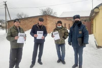 Жителям Новоржевского района рассказали о пожарной безопасности
