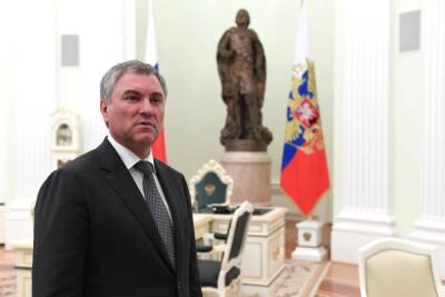 Володин заявил, что ждет Медведчука на переговоры