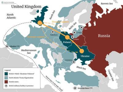 В Великобритании предлагают создать тройственный союз с Польшей и Украиной