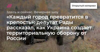 «Каждый город превратится в крепость»: депутат Рады рассказал, как Украина создает территориальную оборону от России