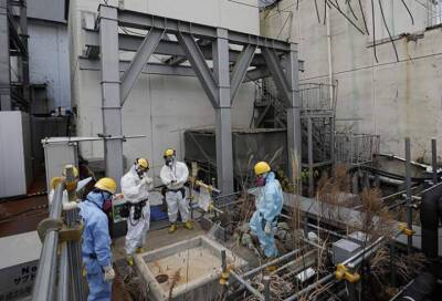 На АЭС «Фукусима-1» в Японии произошла утечка раствора для создания ледяной стены