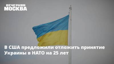 В США предложили отложить принятие Украины в НАТО на 25 лет - vm - Россия - США - Украина - Вашингтон - New York