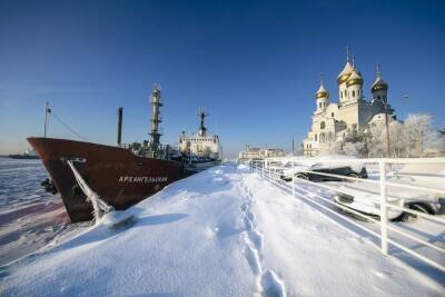 В воскресенье в Архангельской области немного приморозит