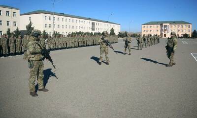 Продолжаются учебные сборы военнообязанных - Минобороны Азербайджана (ВИДЕО)