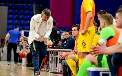 Тренер сборной Украины по футзалу: Наша мотивация в матче с Сербией должна зашкаливать