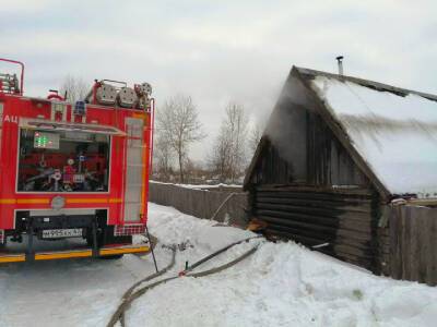 В Смоленской области пожарным удалось отстоять баню
